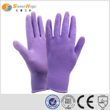 SunnyHope Latex luva de trabalho softtextile revestida de palma